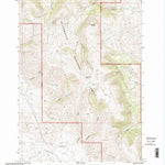 United States Geological Survey Graphite Mountain, MT (1997, 24000-Scale) digital map
