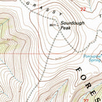 United States Geological Survey Graphite Mountain, MT (1997, 24000-Scale) digital map