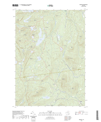 United States Geological Survey Graphite, NY (2023, 24000-Scale) digital map