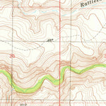 United States Geological Survey Grasmere Reservoir, ID (1979, 24000-Scale) digital map