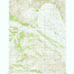 United States Geological Survey Grass Creek, WY (1985, 24000-Scale) digital map