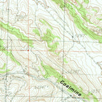 United States Geological Survey Grass Creek, WY (1985, 24000-Scale) digital map