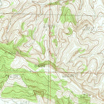 United States Geological Survey Grass Creek, WY (1985, 24000-Scale) digital map