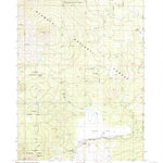 United States Geological Survey Grass Lake, CA (1986, 24000-Scale) digital map