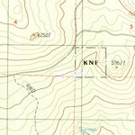 United States Geological Survey Grass Lake, CA (1986, 24000-Scale) digital map