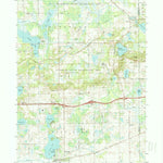 United States Geological Survey Grass Lake, MI (1998, 24000-Scale) digital map
