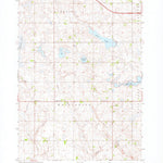 United States Geological Survey Grass Lake, SD (1964, 24000-Scale) digital map