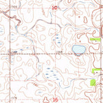 United States Geological Survey Grass Lake, SD (1964, 24000-Scale) digital map