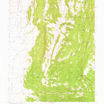 United States Geological Survey Grass Lakes, UT (1964, 24000-Scale) digital map