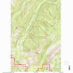 United States Geological Survey Grass Mountain, ID (1996, 24000-Scale) digital map