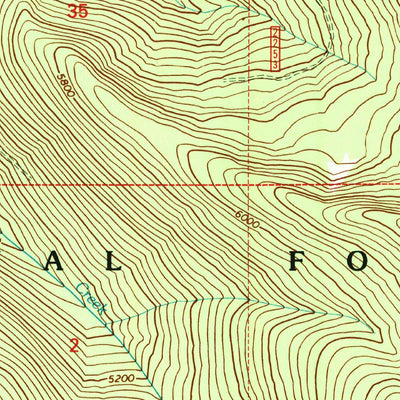 United States Geological Survey Grass Mountain, ID (1996, 24000-Scale) digital map