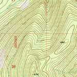 United States Geological Survey Grass Mountain, ID (1996, 24000-Scale) digital map