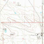 United States Geological Survey Grass Range NE, MT (1986, 24000-Scale) digital map