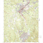 United States Geological Survey Grass Valley, CA (1995, 24000-Scale) digital map