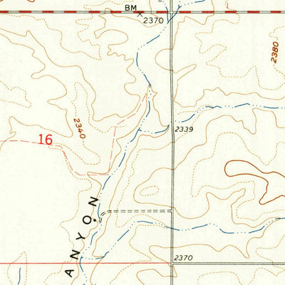 United States Geological Survey Grass Valley, OR (1962, 24000-Scale) digital map
