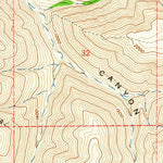 United States Geological Survey Grass Valley, OR (1962, 24000-Scale) digital map