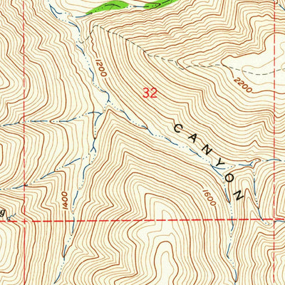 United States Geological Survey Grass Valley, OR (1962, 24000-Scale) digital map