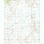 United States Geological Survey Grass Valley Ranch, NV (1986, 24000-Scale) digital map