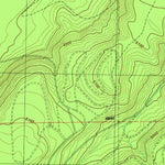 United States Geological Survey Grass Well, OR (1982, 24000-Scale) digital map