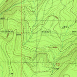 United States Geological Survey Grass Well, OR (1982, 24000-Scale) digital map