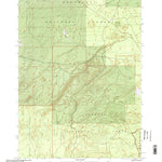 United States Geological Survey Grass Well, OR (1999, 24000-Scale) digital map