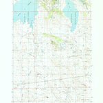 United States Geological Survey Grasshopper Butte, WY (1984, 24000-Scale) digital map