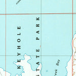 United States Geological Survey Grasshopper Butte, WY (1984, 24000-Scale) digital map