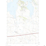 United States Geological Survey Grasshopper Butte, WY (2021, 24000-Scale) digital map