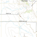United States Geological Survey Grasshopper Butte, WY (2021, 24000-Scale) digital map