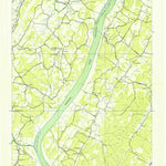 United States Geological Survey Grasshopper Creek, TN (1935, 24000-Scale) digital map