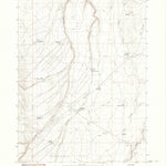 United States Geological Survey Grasshopper Flat North, OR (1982, 24000-Scale) digital map