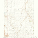 United States Geological Survey Grasshopper Flat South, OR (1982, 24000-Scale) digital map