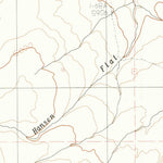 United States Geological Survey Grasshopper Flat South, OR (1982, 24000-Scale) digital map