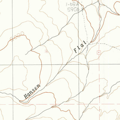 United States Geological Survey Grasshopper Flat South, OR (1982, 24000-Scale) digital map