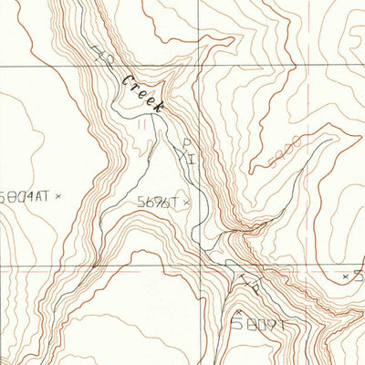 United States Geological Survey Grasshopper Flat South, OR (1982, 24000-Scale) digital map