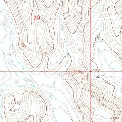 United States Geological Survey Grasshopper Junction NW, AZ (1967, 24000-Scale) digital map