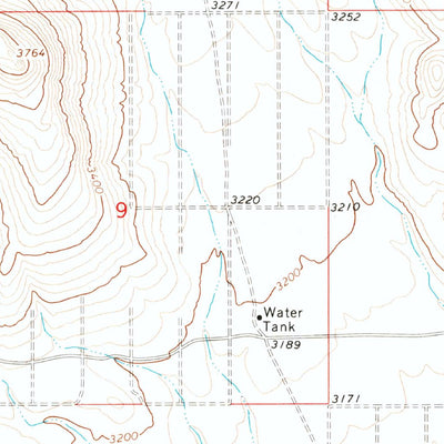 United States Geological Survey Grasshopper Junction SE, AZ (1967, 24000-Scale) digital map