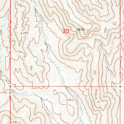 United States Geological Survey Grasshopper Junction SE, AZ (1967, 24000-Scale) digital map