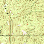 United States Geological Survey Grasshopper Mountain, OR (1986, 24000-Scale) digital map