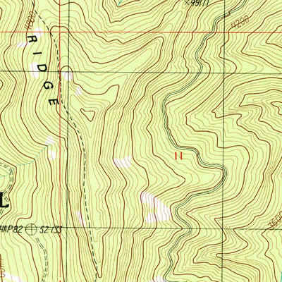 United States Geological Survey Grasshopper Mountain, OR (1986, 24000-Scale) digital map