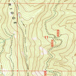 United States Geological Survey Grasshopper Mountain, OR (1997, 24000-Scale) digital map