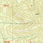 United States Geological Survey Grasshopper Mountain, OR (1997, 24000-Scale) digital map