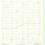 United States Geological Survey Grassland, TX (1970, 24000-Scale) digital map