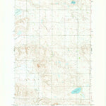 United States Geological Survey Grassna NE, ND (1971, 24000-Scale) digital map