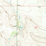 United States Geological Survey Grassna NE, ND (1971, 24000-Scale) digital map