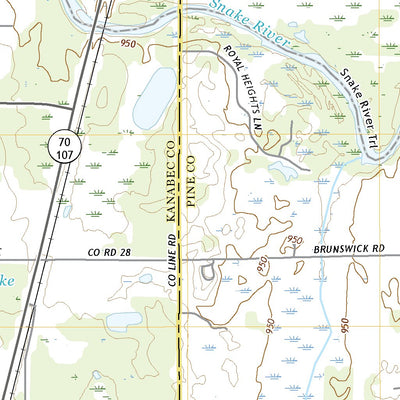 United States Geological Survey Grasston, MN (2022, 24000-Scale) digital map
