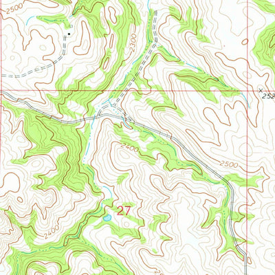 United States Geological Survey Grassy Butte, ND (1974, 24000-Scale) digital map
