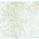 United States Geological Survey Grassy Butte, ND (1983, 100000-Scale) digital map