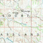 United States Geological Survey Grassy Butte, ND (1983, 100000-Scale) digital map