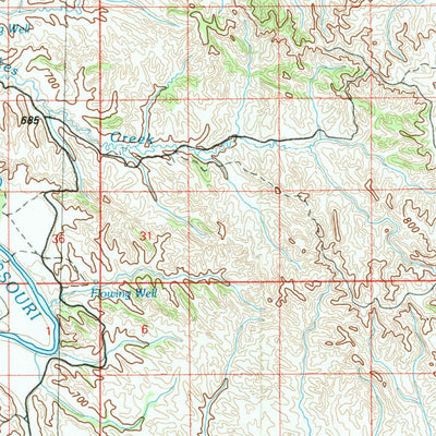United States Geological Survey Grassy Butte, ND (1983, 100000-Scale) digital map